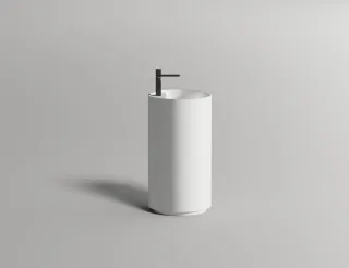 Напольная раковина Salini Armonia Top 01 S-Sense 130114G 45см белый глянцевый